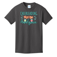 Cheerleading Is My Analgesic Design Quote Basic Youth T-shirt | Artistshot