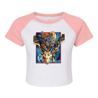 Dragon Quest Vi Raglan Crop Top | Artistshot