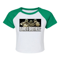 Similar To Of Brothers Limitied Edition Poster Blue (1) Raglan Crop Top | Artistshot