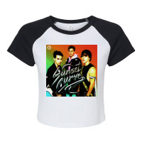 Album Cover Poster Summer Raglan Crop Top | Artistshot