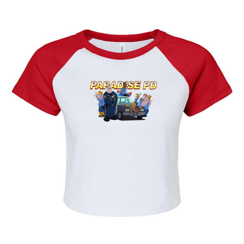 Paradise Pd 271 Raglan Crop Top by StarActon | Artistshot