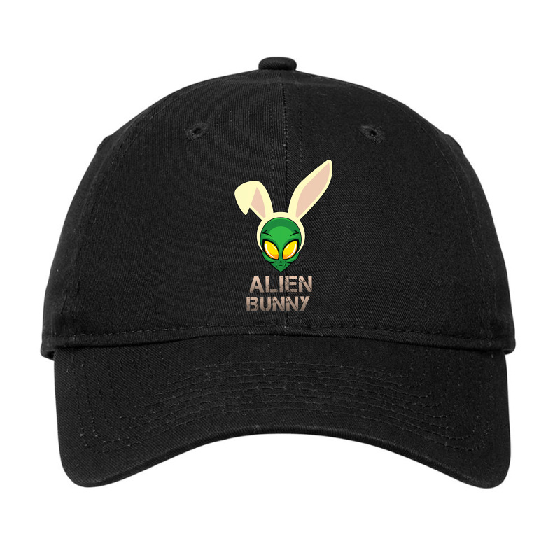 Cute Easter Day Alien Bunny Ears Ufo Rabbit Lover Adjustable Cap by SiddharthaGish | Artistshot