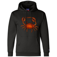 Crabby. Cute Crab Sea Creature Design. Champion Hoodie | Artistshot