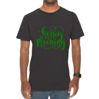 Honey Mooning Green Heart Vintage T-shirt | Artistshot