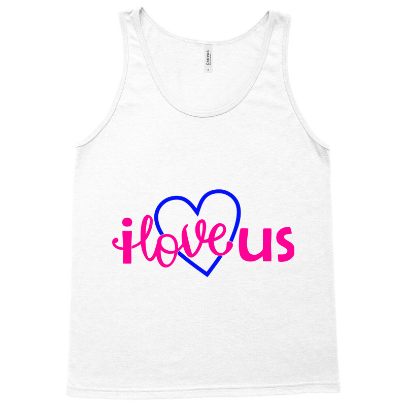 Funny I Love Us Tank Top | Artistshot