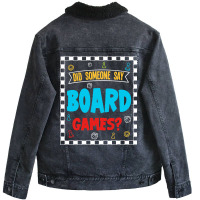 Board Games Unisex Sherpa-lined Denim Jacket | Artistshot