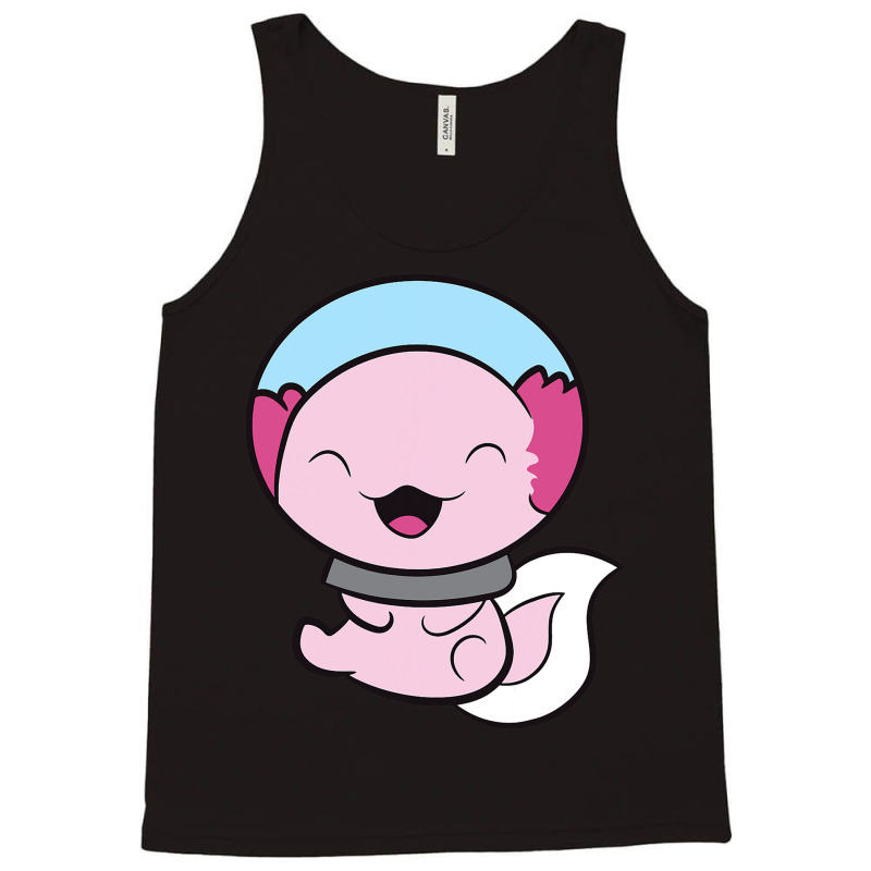 Cute Astronaut Axolotl Axolotl In Space Astronaut  Tank Top | Artistshot