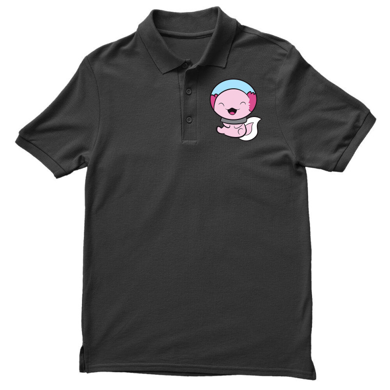 Cute Astronaut Axolotl Axolotl In Space Astronaut  Men's Polo Shirt | Artistshot