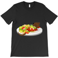 Cute Otter In A Shrimp Salad T-shirt | Artistshot