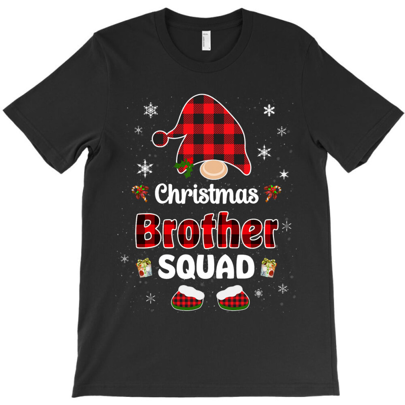 Christmas Brother Squad Family Group Matching Red  T-shirt | Artistshot