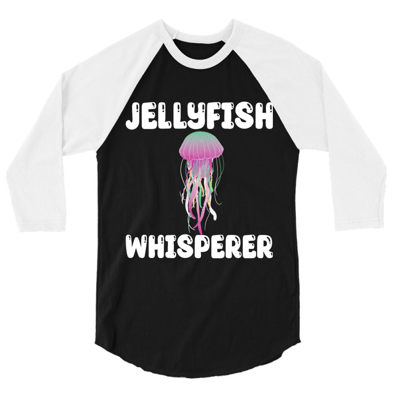 Cool Jellyfish Whisperer Outfit Love Sea Animal 3/4 Sleeve Shirt | Artistshot