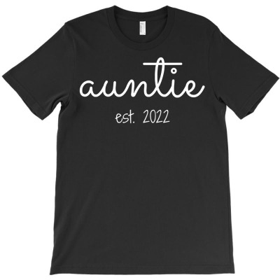 Womens Auntie New Baby Welcome Gift Girls Sisters Celebrate Moms Premi T-shirt Designed By Suarez Greenantonia