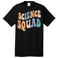 Science Squad, 1st Day Of School Cactus Stem Teacher Crew T Shirt Basic T-shirt | Artistshot