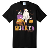 Wicked Cute Spooky Season Halloween Ghost Trick Or Treat T Shirt Basic T-shirt | Artistshot