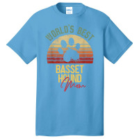 World´s Best Basset Hound Mom T Shirt Basic T-shirt | Artistshot