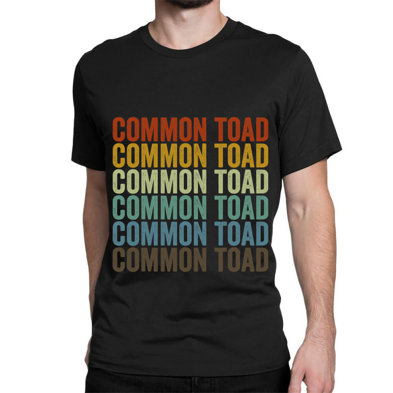 Common Toad Retro Classic T-shirt | Artistshot