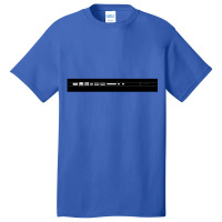 Mac Book Expansion Ports (white On Dark) Basic T-shirt | Artistshot