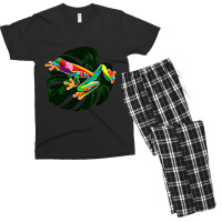 Cute Frog Gorgeous Animal Pet Toad Lover Men's T-shirt Pajama Set | Artistshot