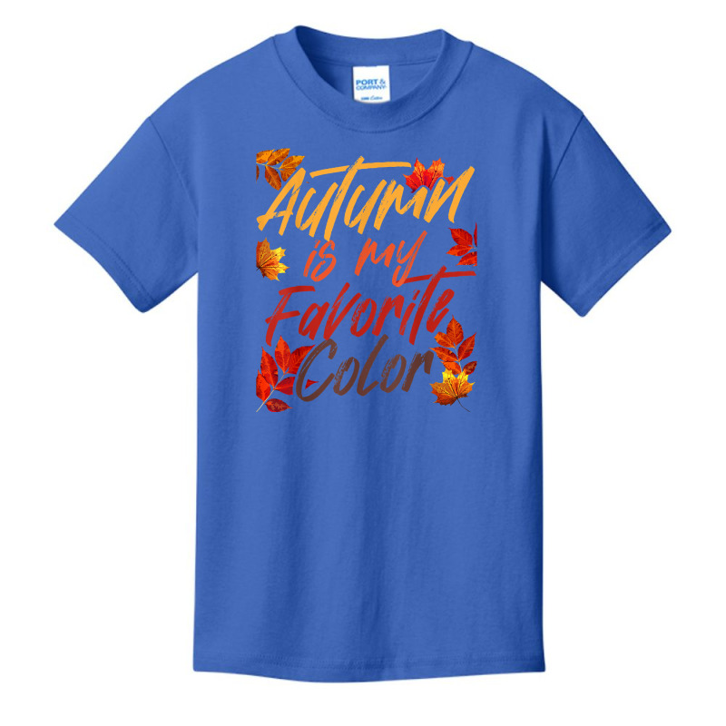 Autumn Fall Spring Third Season Leaves Fall Autumn Lover T Shirt Basic Youth T-shirt | Artistshot