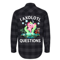 Cute Axolotl Lover Mexican Salamander I Axolotl Qu Flannel Shirt | Artistshot