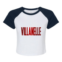 Villanelle Relaxed Fit Raglan Crop Top | Artistshot