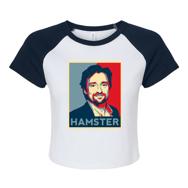 Hamster Richard Hammond Raglan Crop Top by HoraceMcgloin | Artistshot