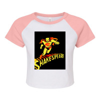 Super Shakespeare Raglan Crop Top | Artistshot