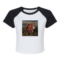 Muertos Skins Raglan Crop Top | Artistshot