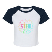 Stem Science Technology Engineering Math Teacher Gift Raglan Crop Top | Artistshot