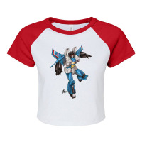 Thundercracker Cool Tumblr Raglan Crop Top | Artistshot