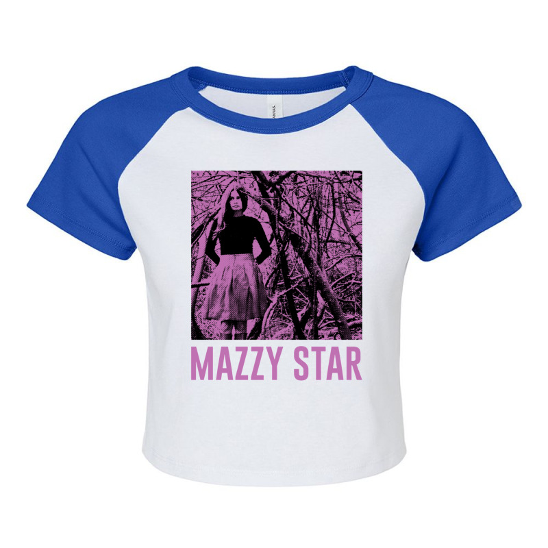 Mazzy Star Sandoval Fan Art Raglan Crop Top by SamAlexanderMcnutt | Artistshot