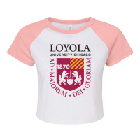 Loyola University Chicago Kids Pullover Funny Raglan Crop Top | Artistshot