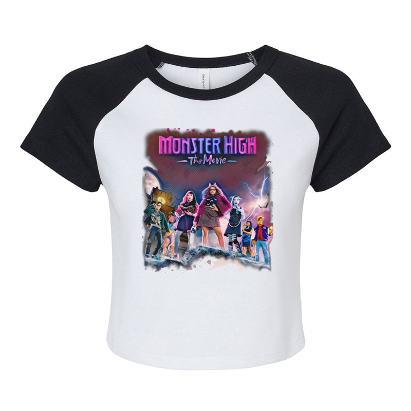 Monster High The Movie Raglan Crop Top by BrentBir | Artistshot