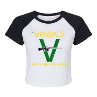 The Vandals Raglan Crop Top | Artistshot