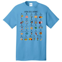 Coping Skills Alphabet Mental Health Awareness Counselor T Shirt Basic T-shirt | Artistshot