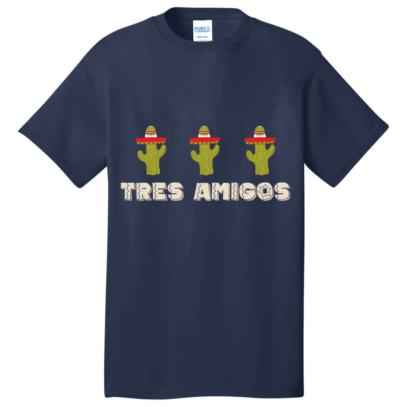 Music Vintage Caballeros Day Gift Basic T-shirt by ArtistLillie | Artistshot