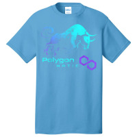 Polygon Matic Crypto Bullrun Hodl Token To Rich Millionaire T Shirt Basic T-shirt | Artistshot