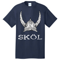 Skol Viking Helmet Nordic Scandinavian Norse Mythology Tank Top Basic T-shirt | Artistshot