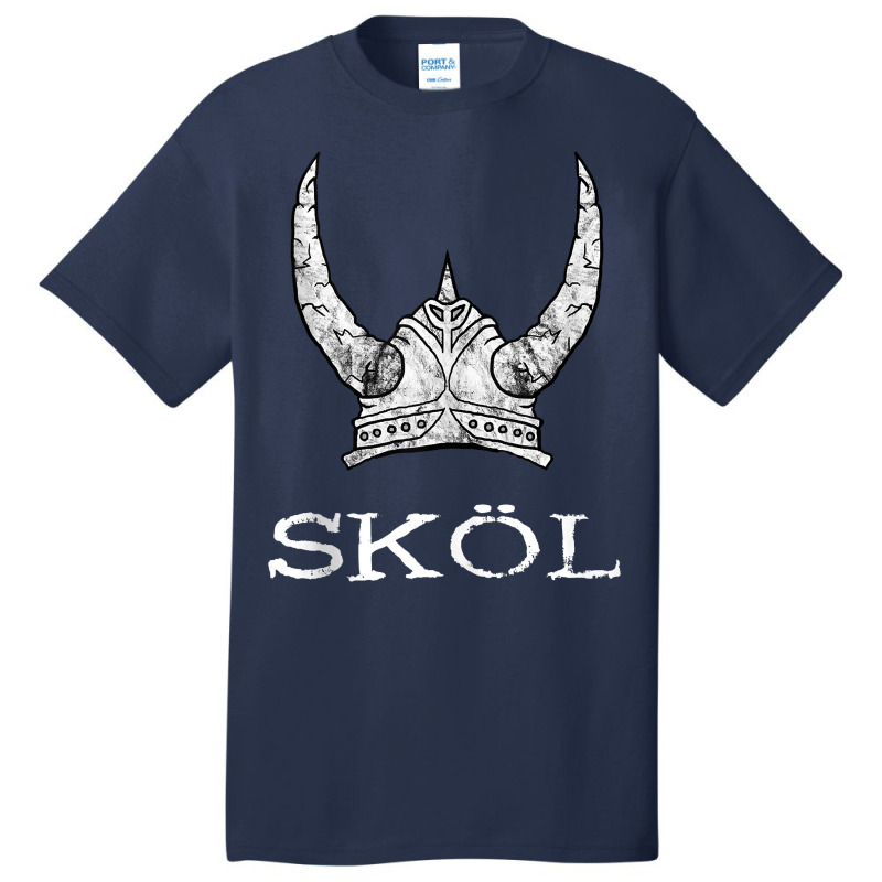 Skol Viking Helmet Nordic Scandinavian Norse Mythology Tank Top Basic T-shirt | Artistshot