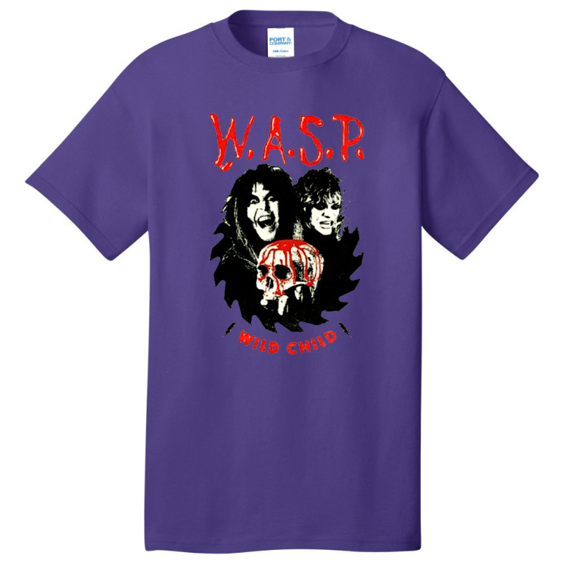 W.a.s.p. Wild Child Basic T-shirt by Citra Ciko | Artistshot