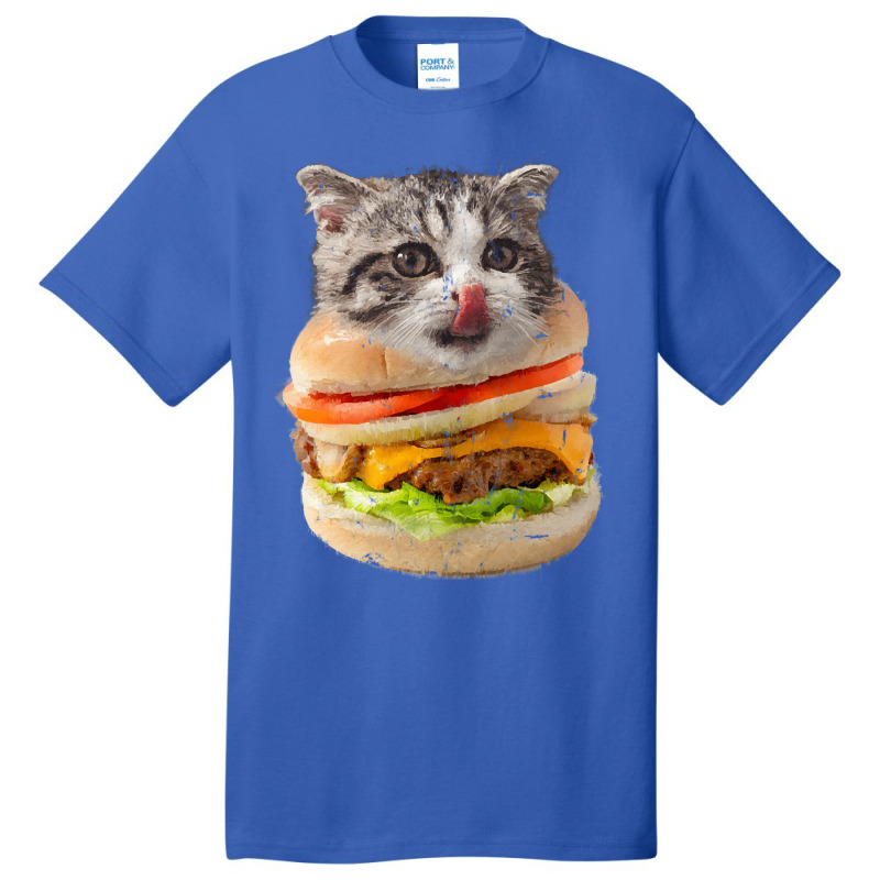 Cheeseburger Cat T  Shirt1302 Basic T-shirt | Artistshot