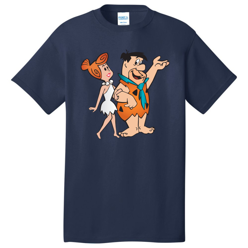 Fred And Barney Basic T-shirt by meritanila | Artistshot