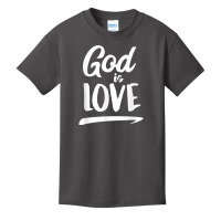 God Is Love  Modern Lettering T Shirt & Gift S000136 Basic Youth T-shirt | Artistshot