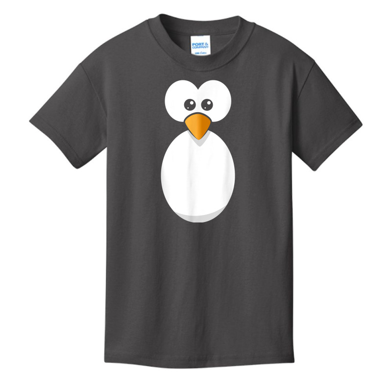 Funny Penguin Face Design Or Easy Costume Black Penguin T Shirt Basic Youth T-shirt | Artistshot