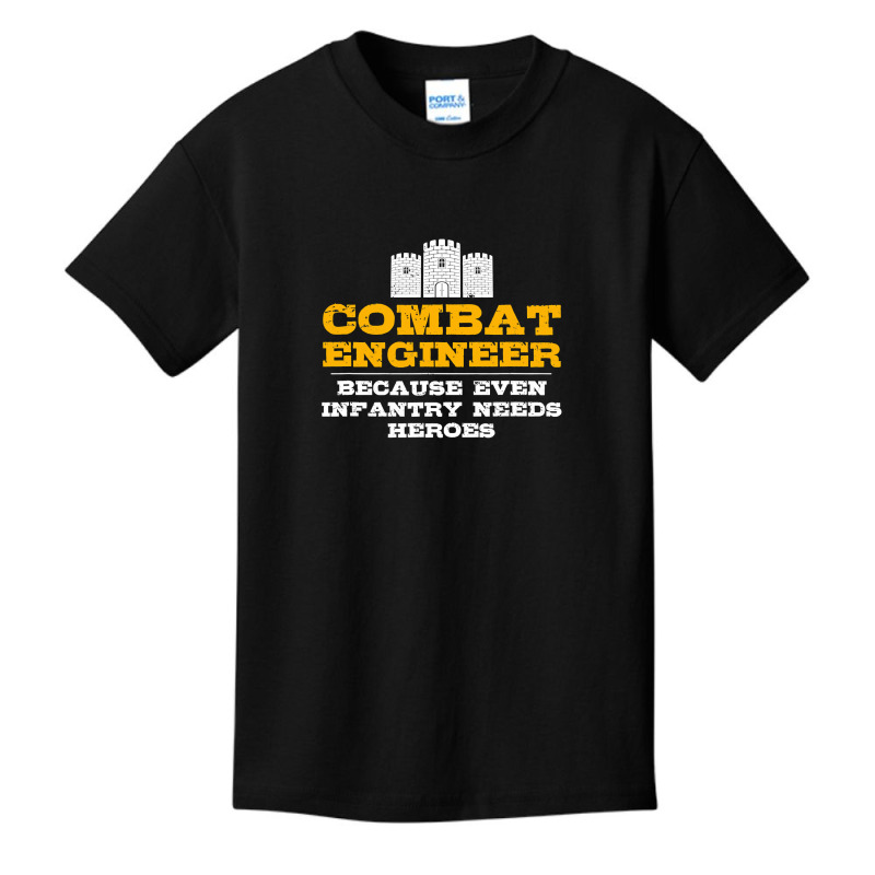 Combat Engineer   Engineer Gifts   Army Engineering T Shirt Basic Youth T-shirt by TimothyMears89 | Artistshot