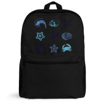 Crustacean Core Aesthetic Crustaceans Crab Lobster Backpack | Artistshot