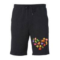 Crustacean Core Aesthetic Crustaceans Crab Lobster Fleece Short | Artistshot