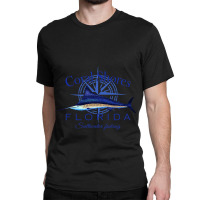 Coral Shores Florida Sailfish Billfish Saltwater F Classic T-shirt | Artistshot