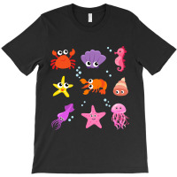 Crustacean Core Aesthetic Crustaceans Crab Lobster T-shirt | Artistshot