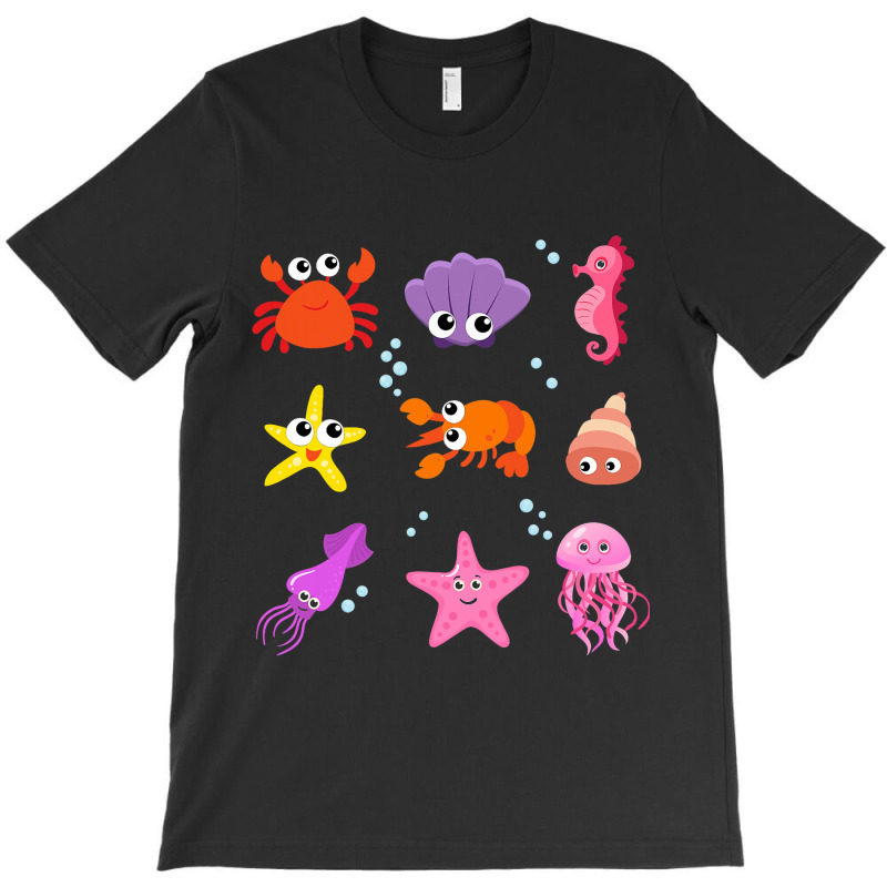 Crustacean Core Aesthetic Crustaceans Crab Lobster T-shirt | Artistshot